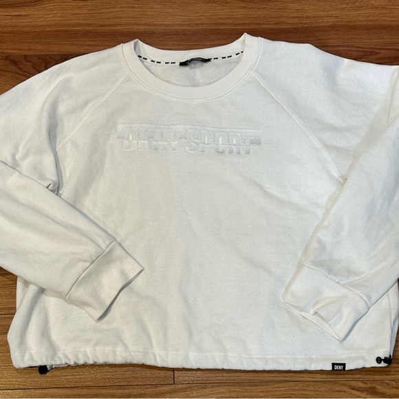 DKNY Sport Ladies Crop Sweater - Picture 4 of 7